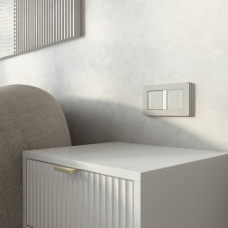 Умный сенсорный выключатель одноклавишный (дымчатый) Werkel W4513641