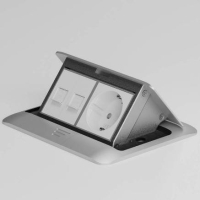 Лючки для розеток в пол, столешницу, мебель